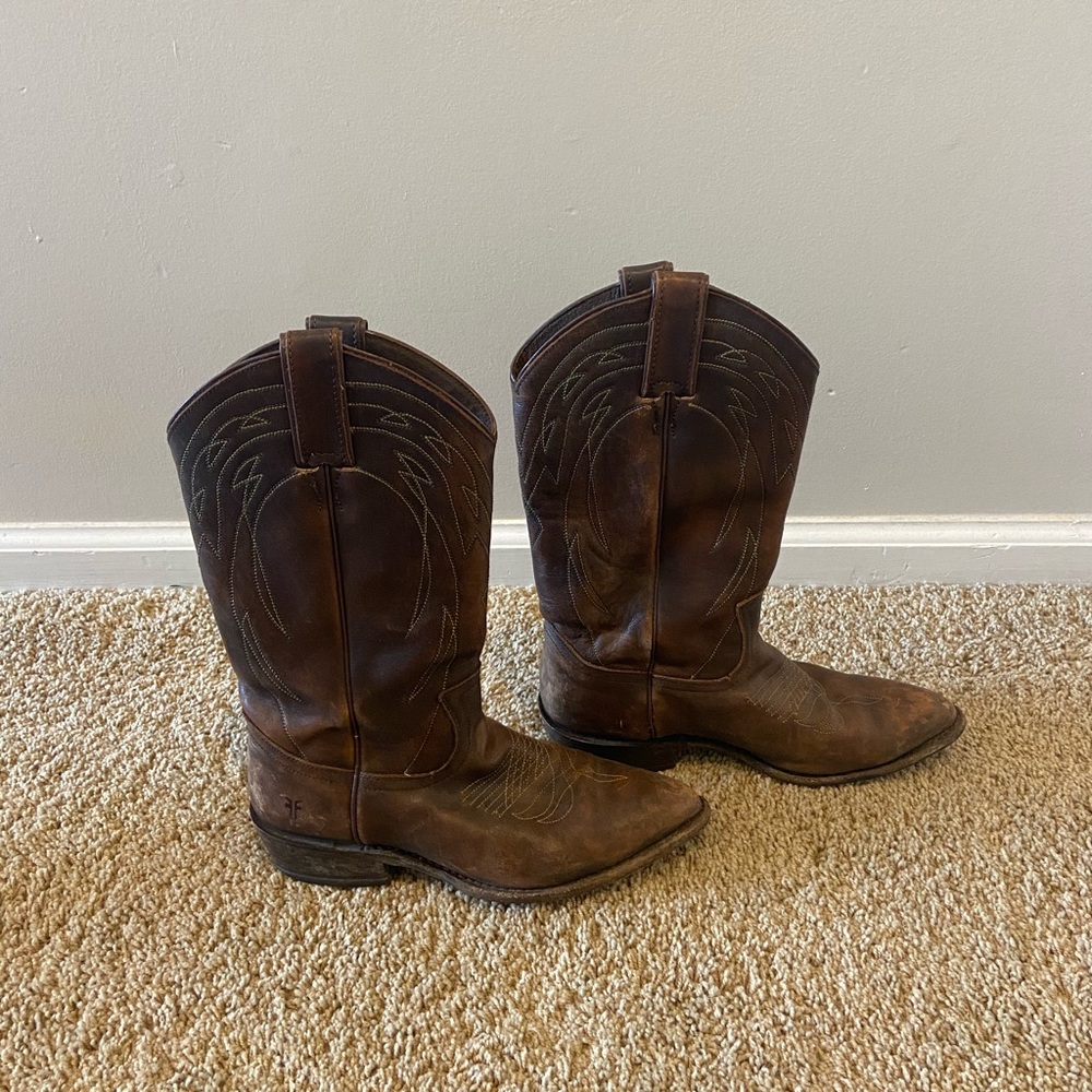 Frye cowgirl boots